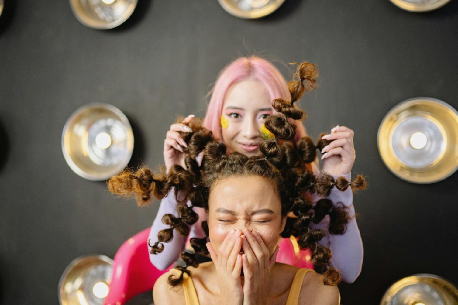 Postazione beauty professionale per apprendimento online
